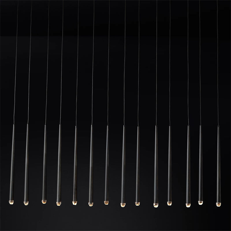 Aquitance Rectangle Chandelier For Kitchen Dining Room-MEET LIGHTING