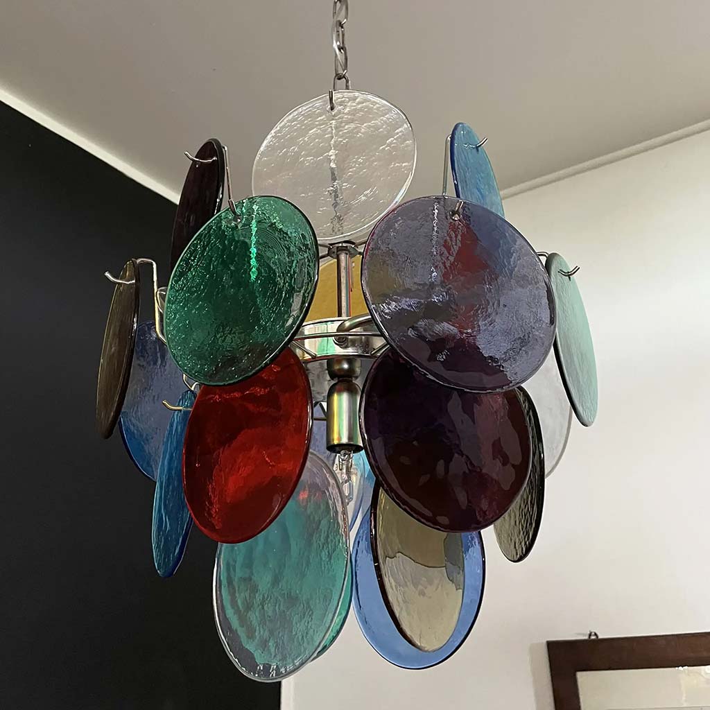 Vintage Murano Glass Chandelier