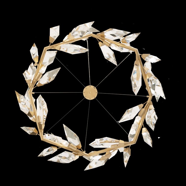 Addison 55" Round Crystal Chandelier