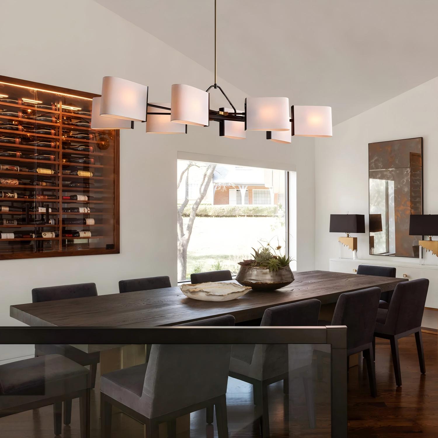 Dessay Linear Chandelier by Meetlighting