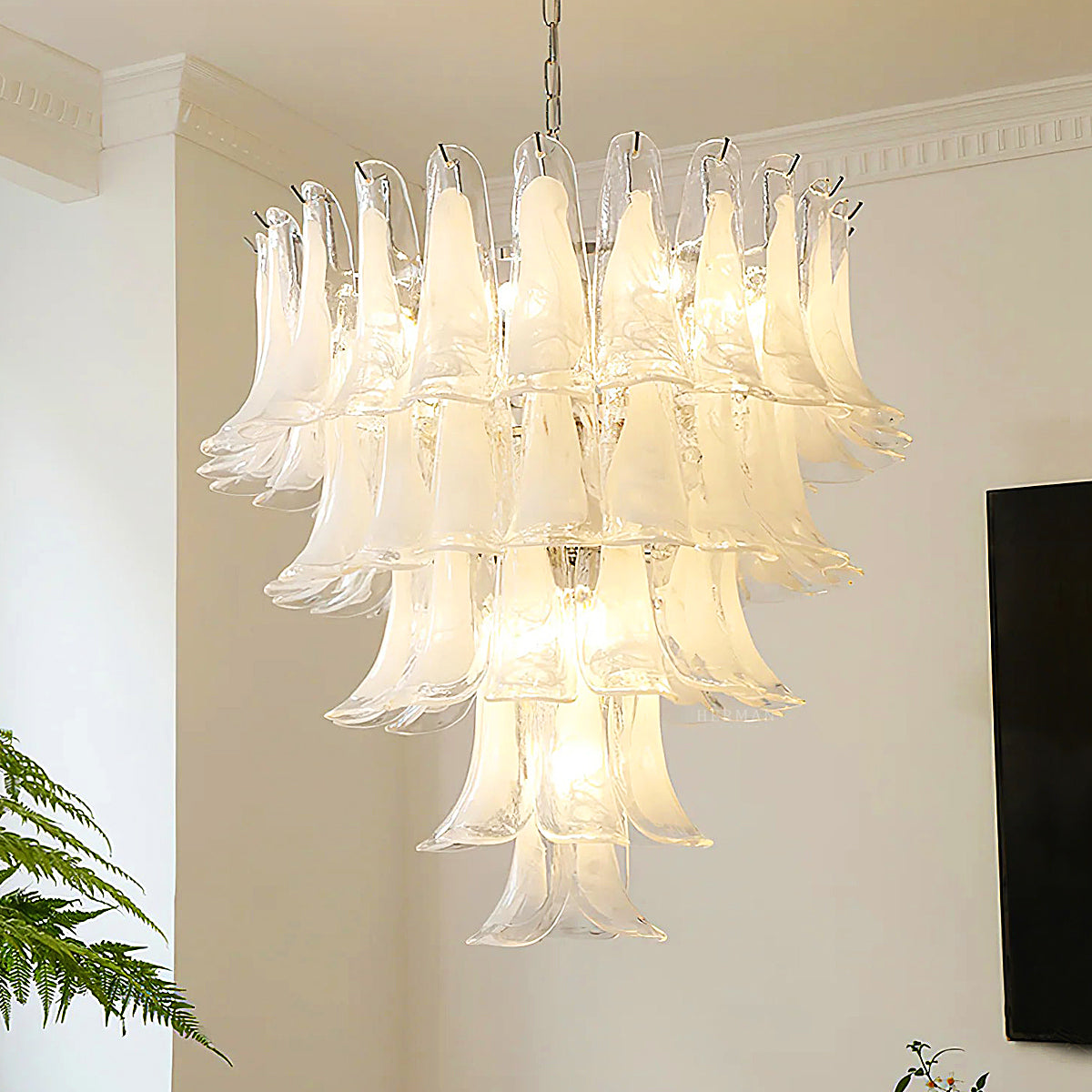 Murano Glass 3/4/5 Layer Chandelier
