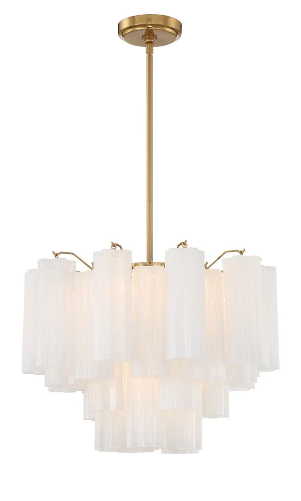 Addis Glass Chandelier by Meetlighting