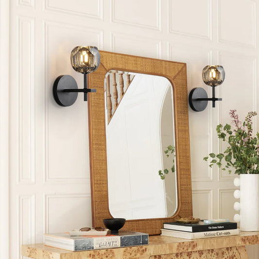 Boule Glass Short Wall Sconce