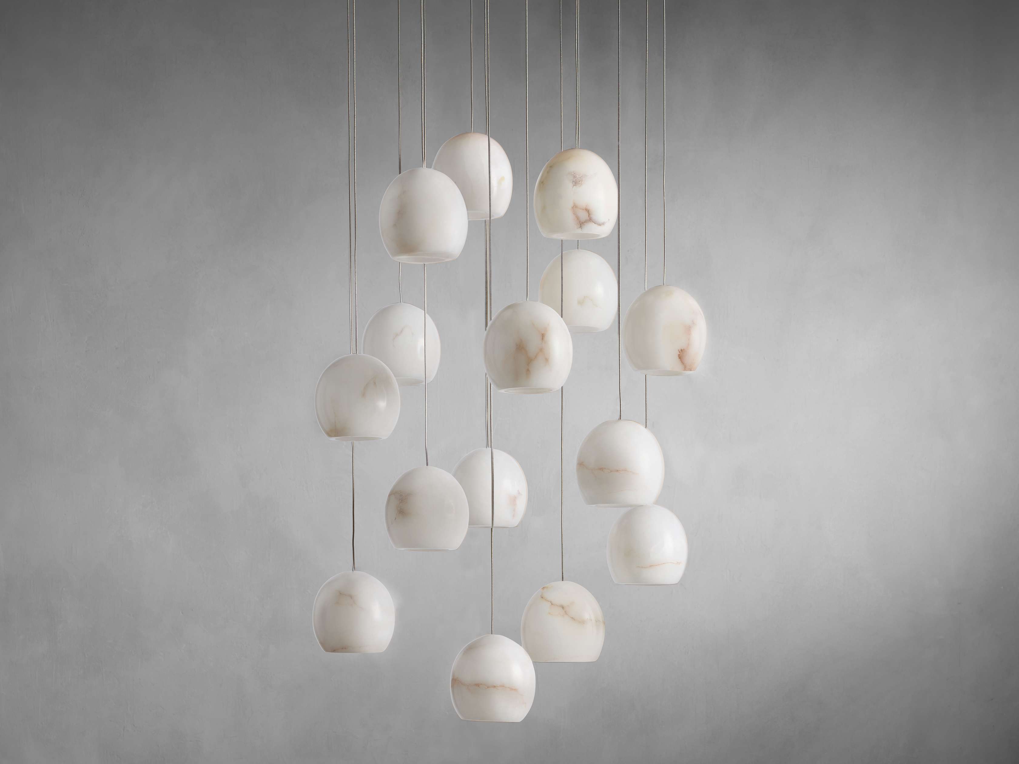 Maeva Round Chandelier-MEET LIGHTING
