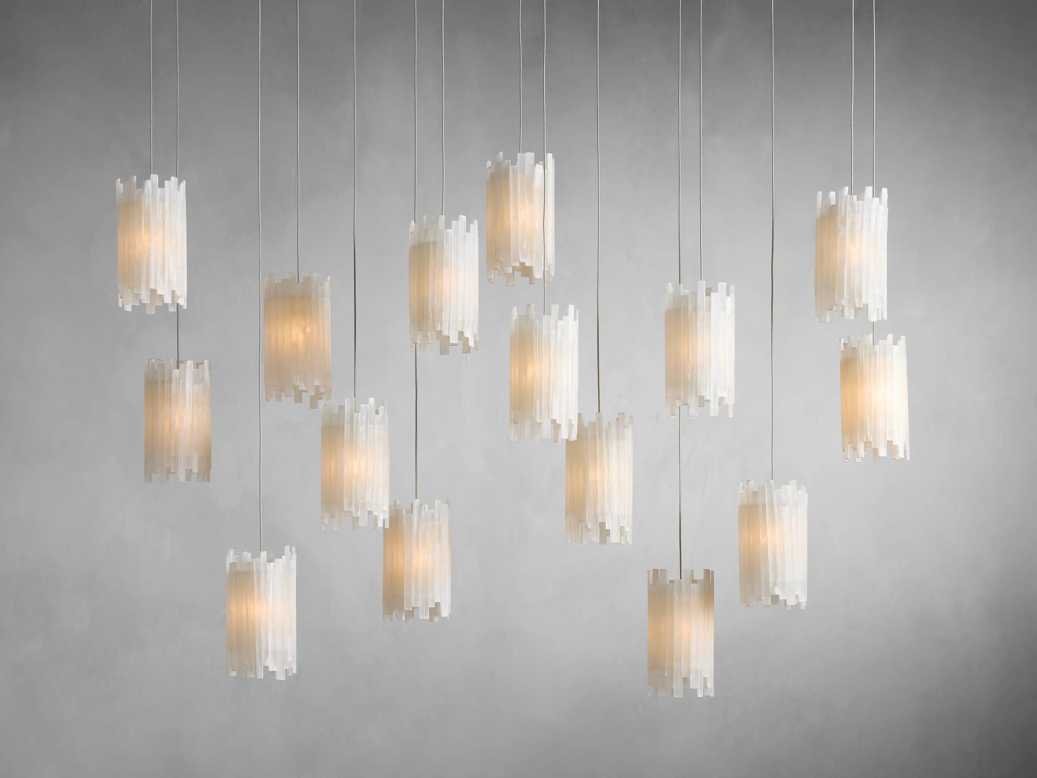 Gianna Rectangular Chandelier-MEET LIGHTING