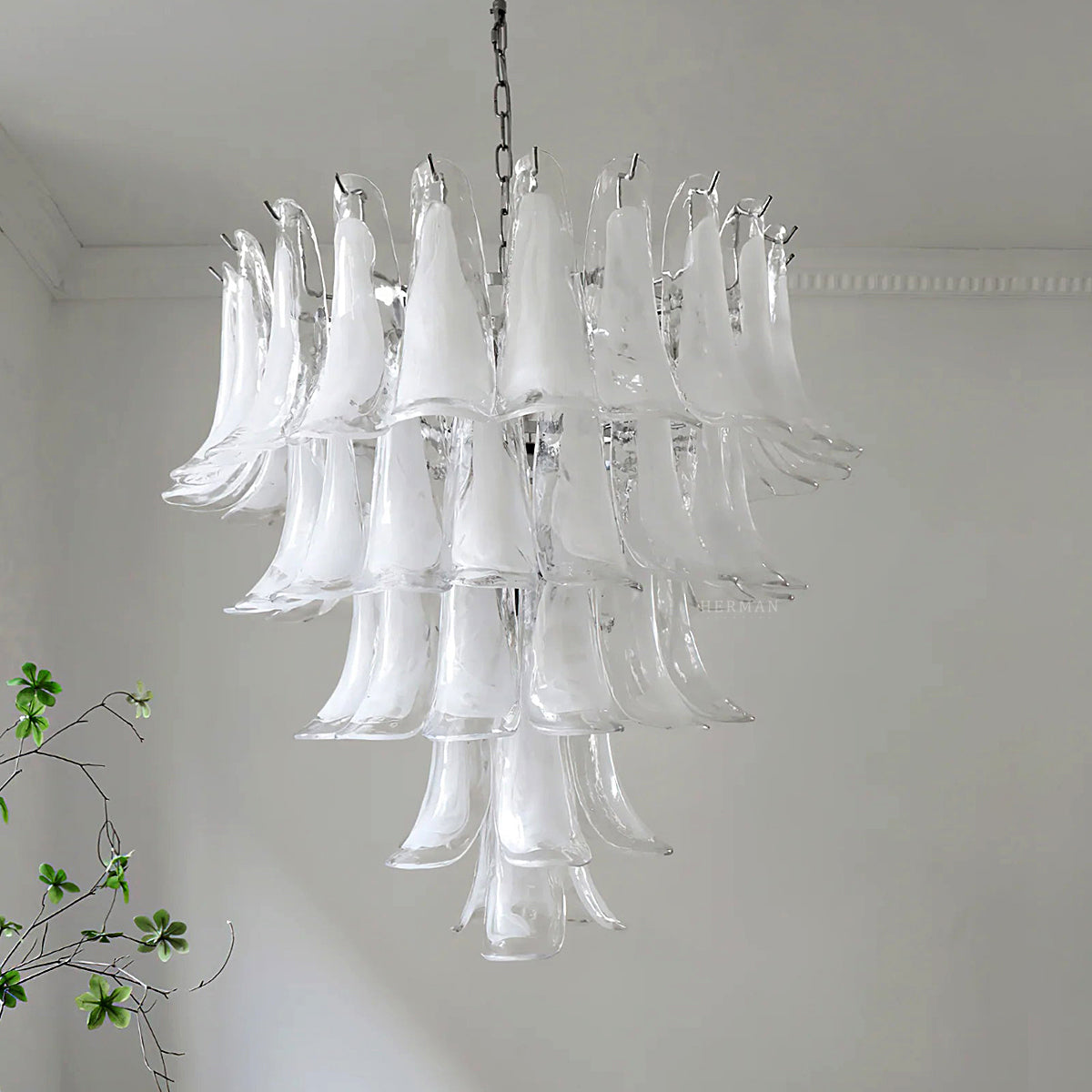 Murano Glass 3/4/5 Layer Chandelier