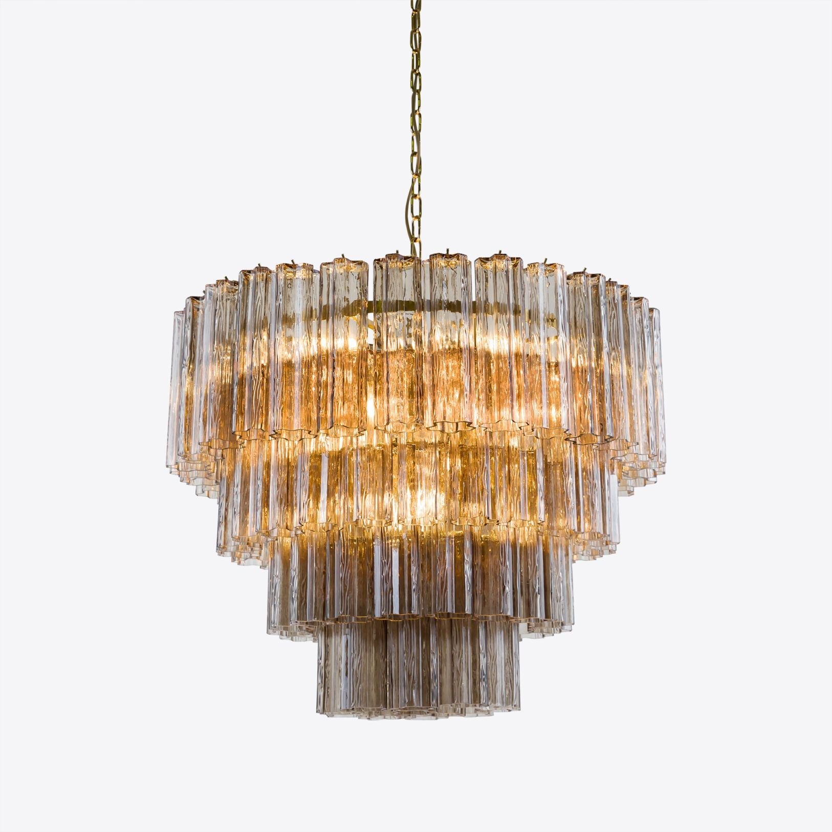 Large Treviso Murano Chandelier 31.5" by Meetlighting