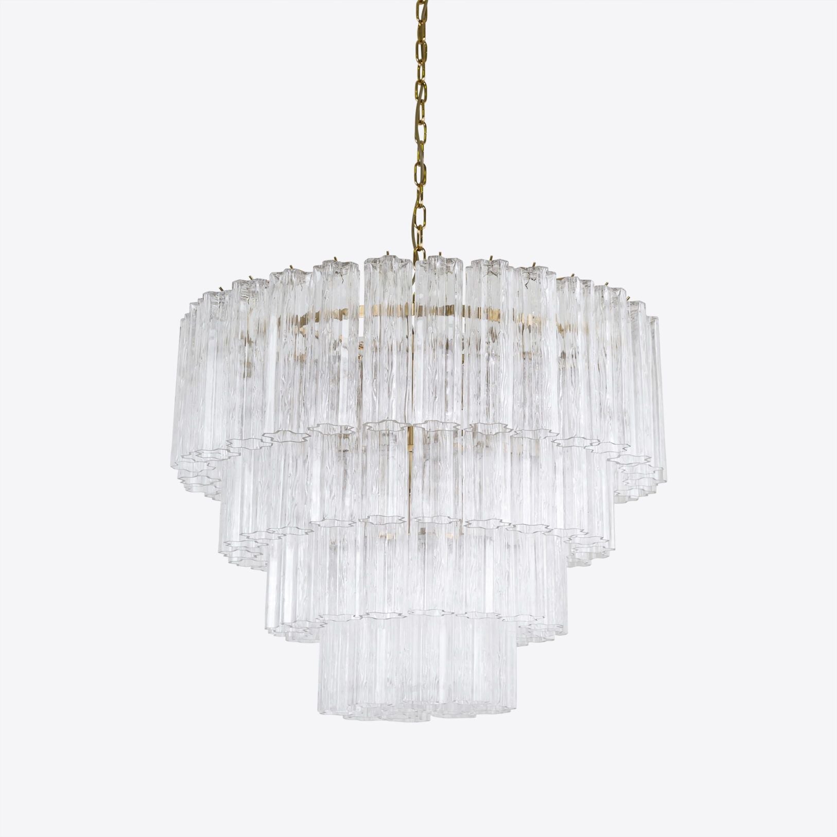 Large Treviso Murano Chandelier 31.5" by Meetlighting