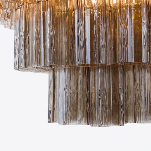 Large Treviso Murano Chandelier 31.5" by Meetlighting