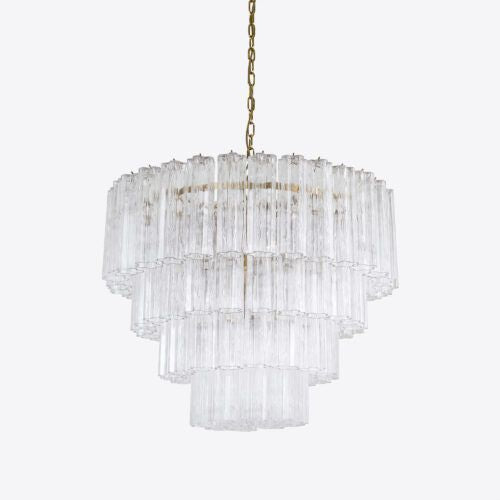 Large Treviso Murano Chandelier 31.5" by Meetlighting