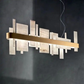 Alabaster Acropolis LED Oval Chandelier