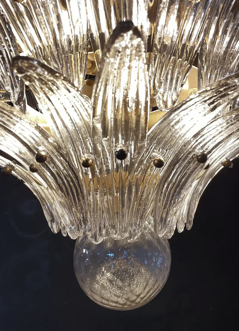 Murano Chandelier – Palmette – 163 glasses – Smoked by Meetlighting