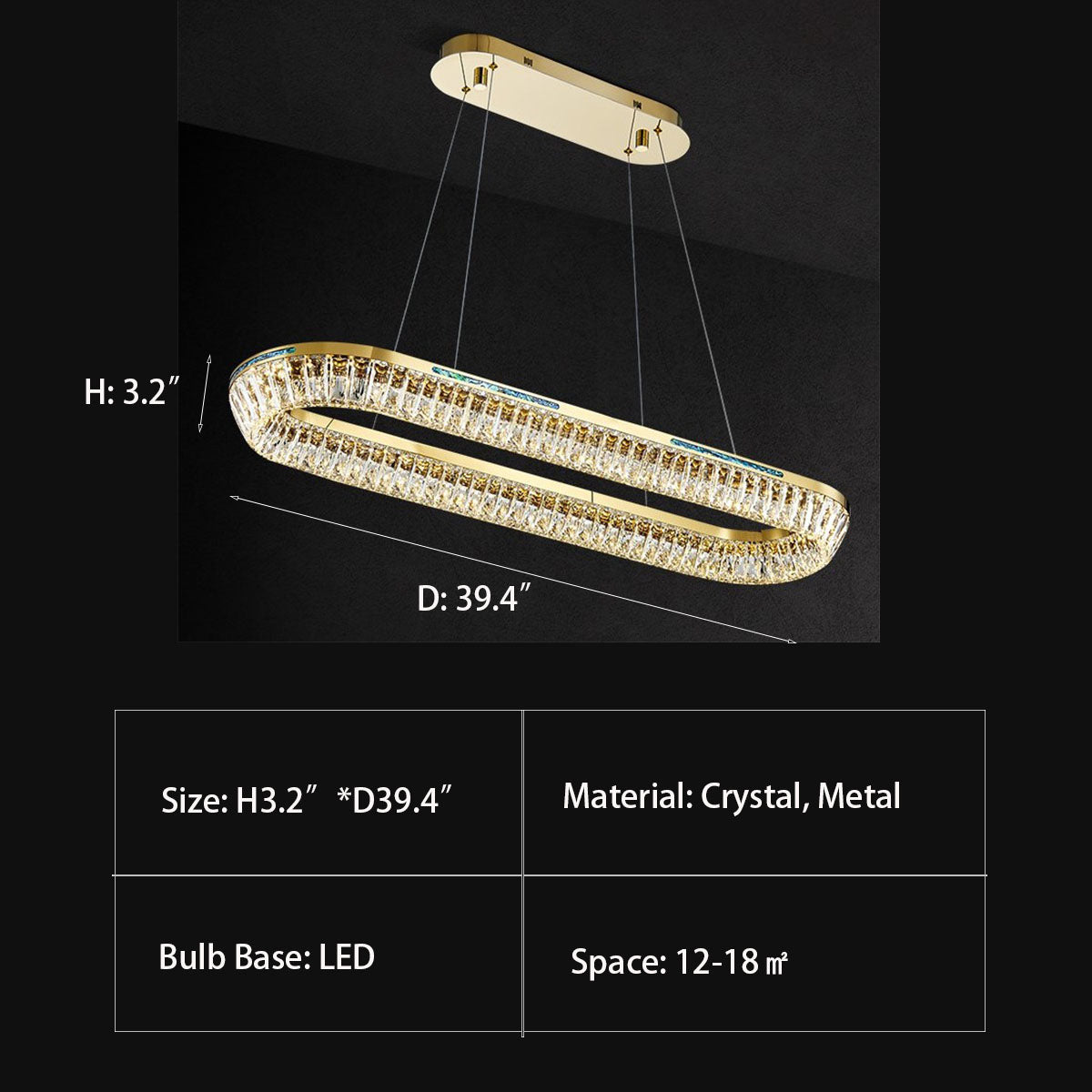 Light Luxury Creative Multi-layer Shell Crystal Art Chandelier for Living/Dining Room-MEET LIGHTING