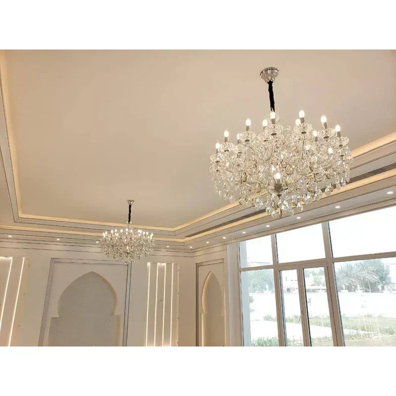 Allumage Extra Wide Classic Crystal Chandelier - Meetlighting