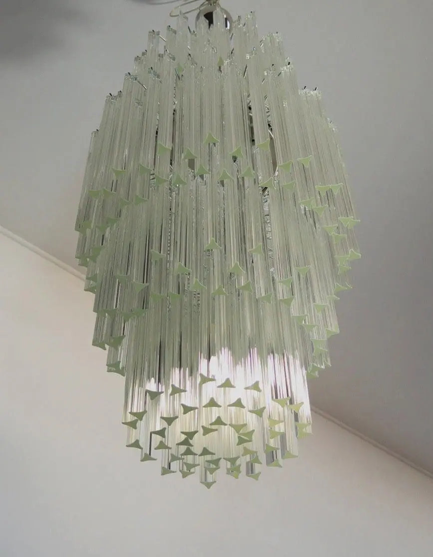 Murano Chandelier – 242 prisms – Transparent by Meetlighting