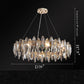 Multi-Sided Crystal Round Chandelier