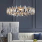 Multi-Sided Crystal Round Chandelier