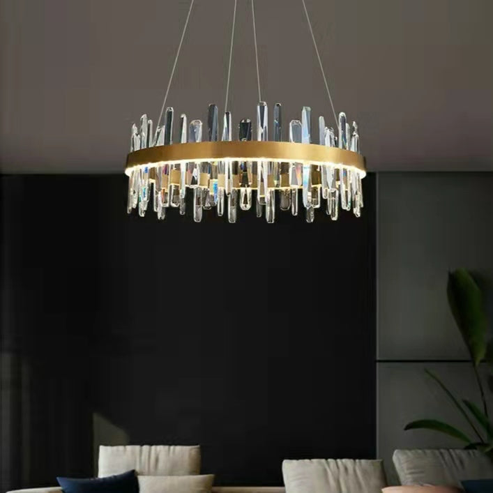 Crystal Chandelier For Dining Room Unique Style Crystal Pendant Light-MEET LIGHTING