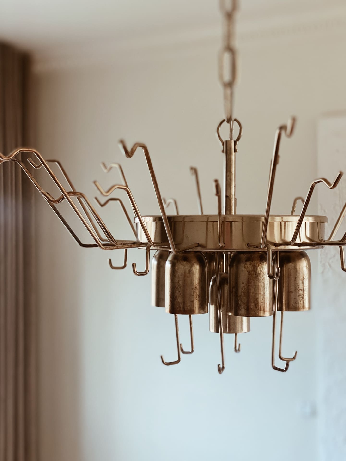 Matte White 36-Tube Murano Glass Chandelier