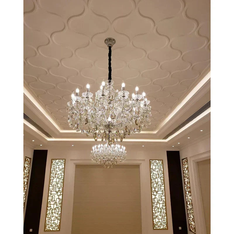 Allumage Extra Wide Classic Crystal Chandelier - Meetlighting
