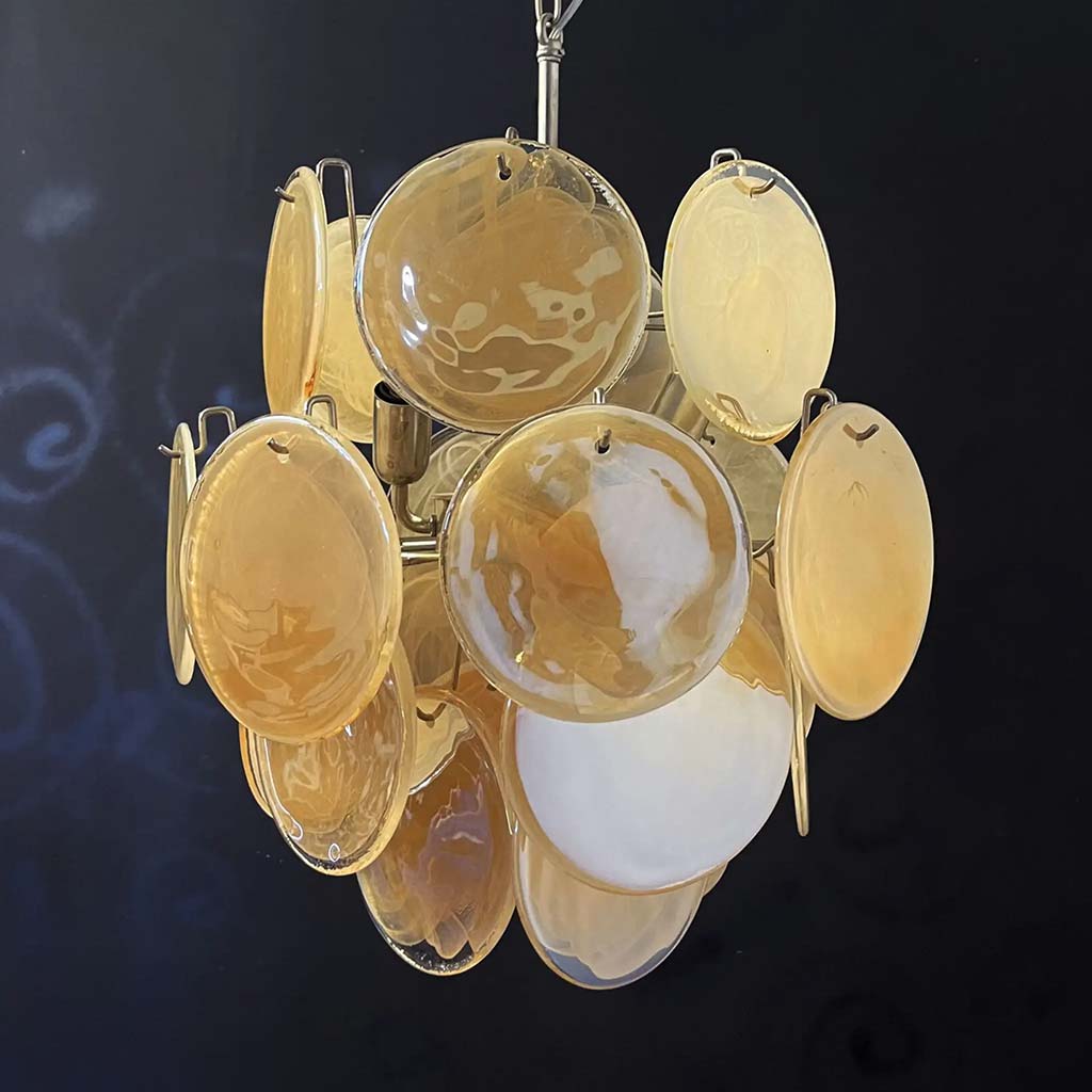 Vintage Murano Glass Chandelier