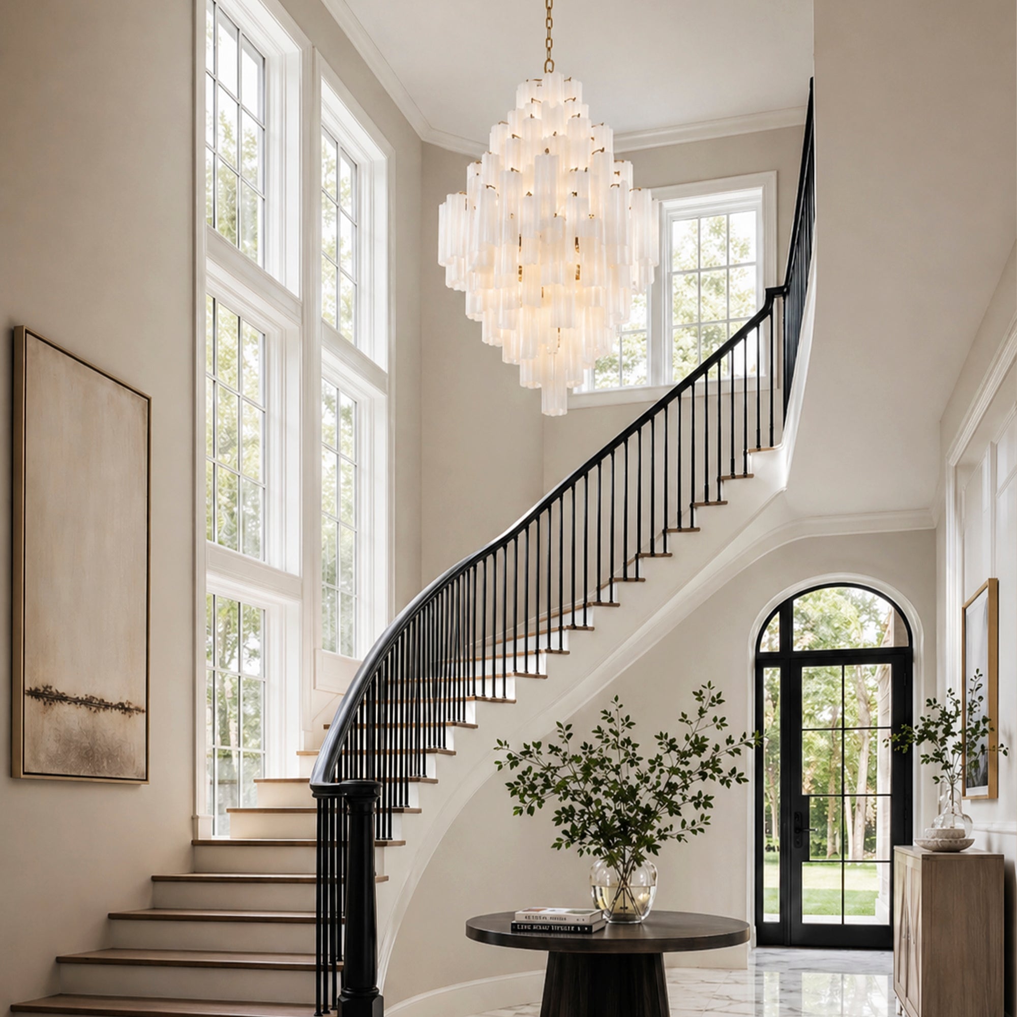 Addis Diamond Chandelier by Meetlighting