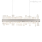 Acropolis 46in LED Linear Alabaster Chandelier-Meet Lighting