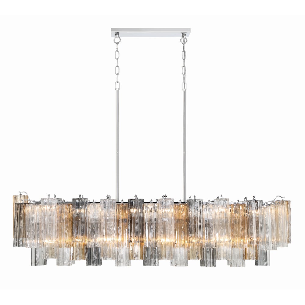 Addis Linear Chandelier by Meetlighting