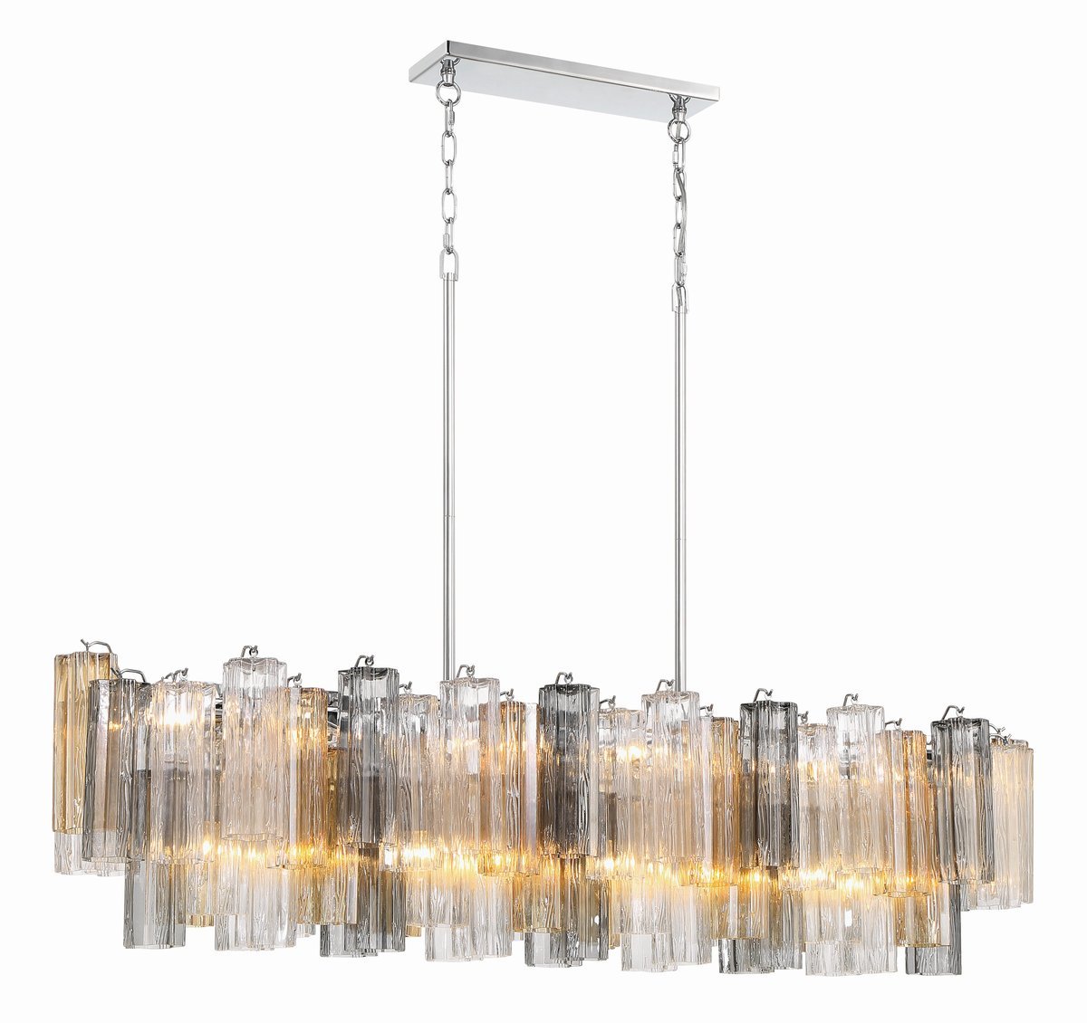 Addis Linear Chandelier by Meetlighting