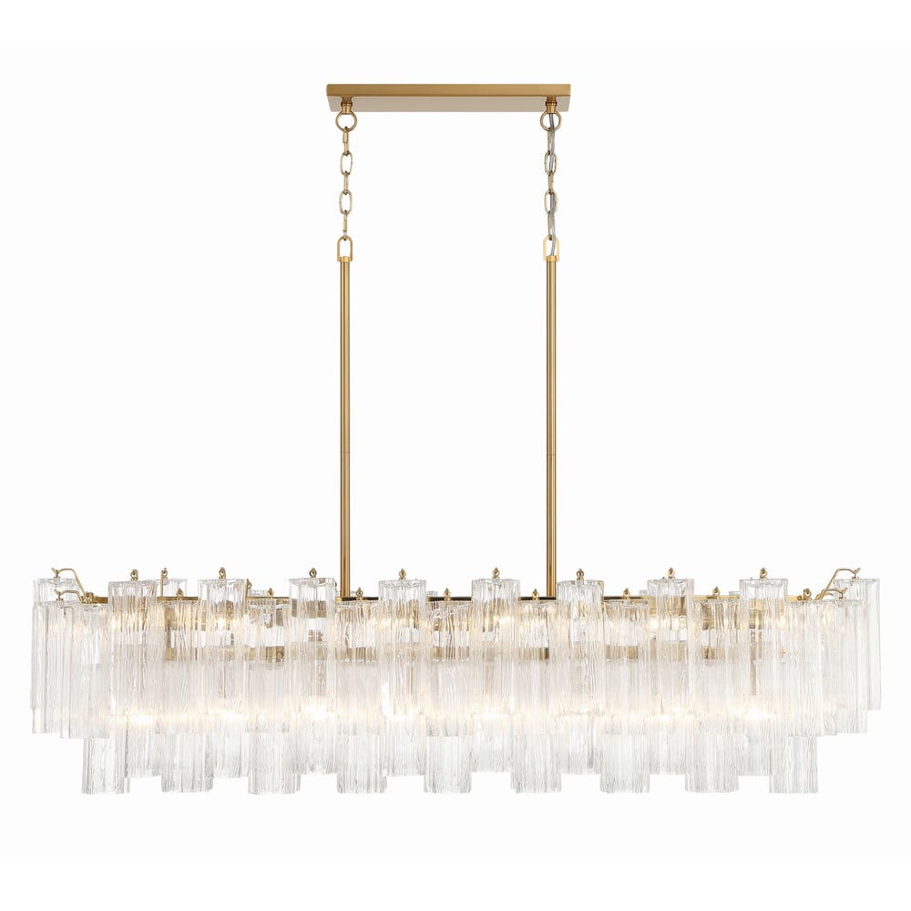 Addis Linear Chandelier by Meetlighting