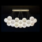 Alabaster 27-Ball Chandelier for Timeless Luxury-Meet Lighting