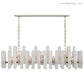 Alabaster Aerin Bonnington Large Linear Chandelier-Meet Lighting