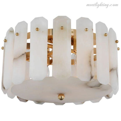 Alabaster Aerin Bonnington Small Chandelier-Meet Lighting