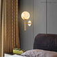 Alabaster Bedroom Wall Sconce Lights-Meet Lighting