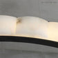 Alabaster Black Round Chandelier-Meet Lighting