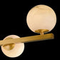 Alabaster Brass Globe Pendant Lights-Meet Lighting