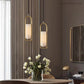 Alabaster Brass Pendant Light Fixtures Dining Room-Meet Lighting