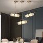 Alabaster Brass Pendant Lights Dining Room-Meet Lighting