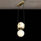 Alabaster Brass Pendant Lights For Bedroom-Meet Lighting