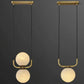 Alabaster Brass Pendant Lights For Bedroom-Meet Lighting