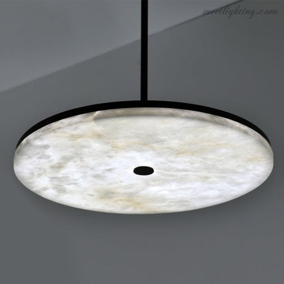 Alabaster Chandelier Light for Living and Dining Room-Meet Lighting