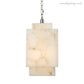 Alabaster Cube Pendant Light-Meet Lighting