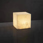 Alabaster Cubic Table Lamp Desk Light-Meet Lighting