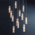 Alabaster Deco 12-Light Cluster Chandelier-MEET LIGHTING