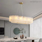 Alabaster Dining Room Round Chandelier Lighting-Meet Lighting