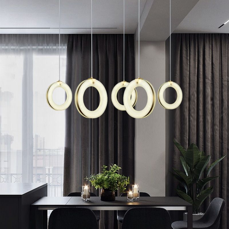 Alabaster Duplex Staircase Chandelier Light-MEET LIGHTING