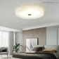 Alabaster Flush Mounted Round LED Chandelier-Meet Lighting