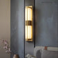 Alabaster Hallway Wall Sconce Light Fixtures-Meet Lighting