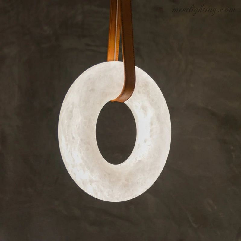 Alabaster Halo Light-Meet Lighting