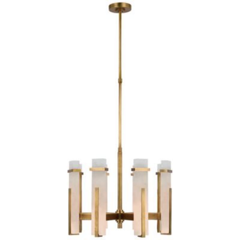 Alabaster Ian Malik Medium Chandelier-MEET LIGHTING